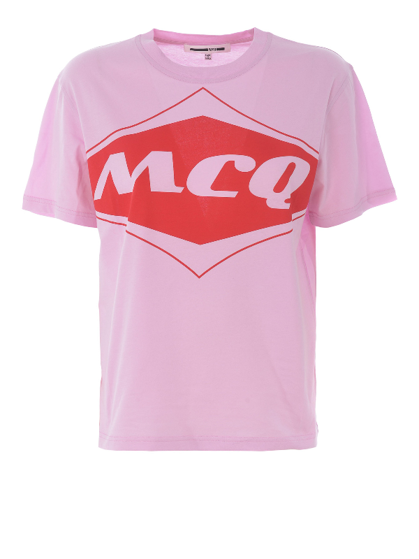 alexander mcqueen t shirt pink