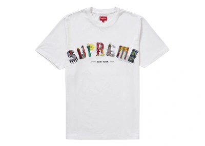 Pre-owned Supreme  City Arc Tee White