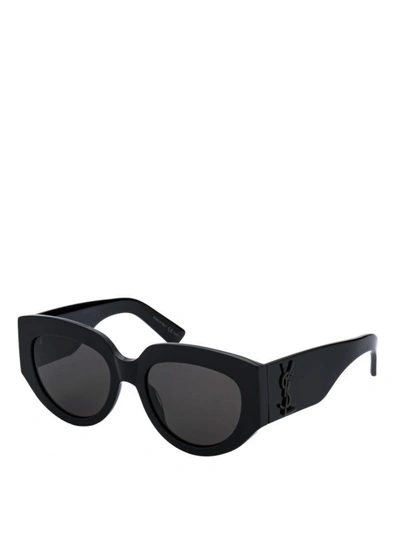 Saint Laurent Sl M26 Rope Black Acetate Sunglasses