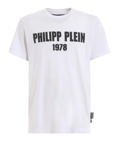 Philipp Plein Pp 1978 Short Sleeve White Tee