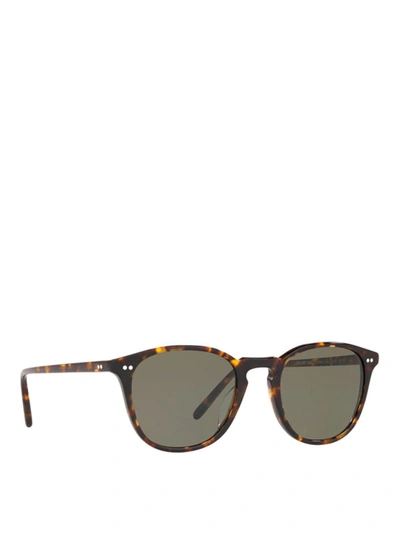 Oliver Peoples Forman La Tortoiseshell Sunglasses In Brown