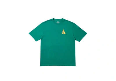 Pre-owned Palace  Safe T-shirt Green