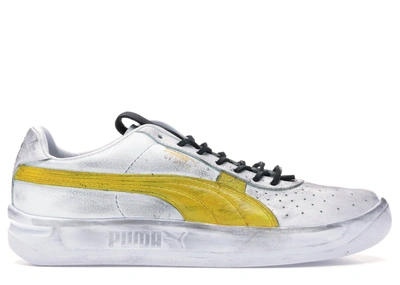Pre-owned Puma  Gv Special The Walking Dead In White/yellow