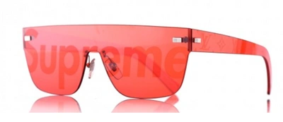 Pre-owned Supreme  X Louis Vuitton City Mask Sp Sunglasses Red