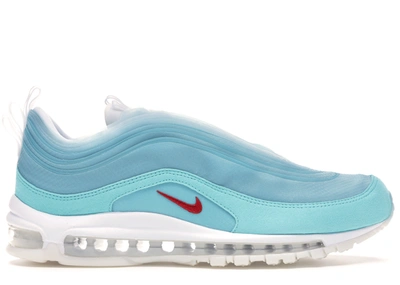 Pre-owned Nike  Air Max 97 Shanghai Kaleidoscope In Ice Blue/red-white