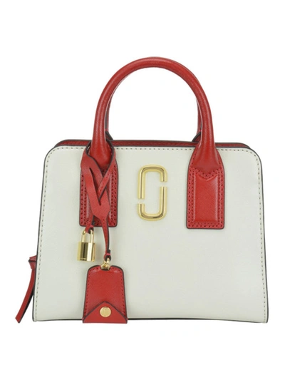 Marc Jacobs Little Big Shot Colour Block Leather Bag In Multicolour