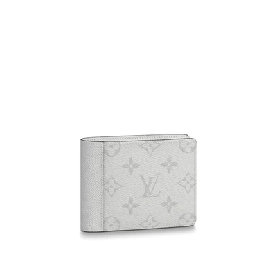 Pre-owned Louis Vuitton Multiple Wallet Monogram Antartica