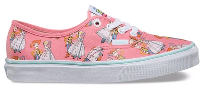 Pre-owned Vans  Authentic Toy Story Bo Peep In Pink