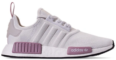 Pre-owned Adidas Originals Adidas Nmd R1 Crystal White Orchid Tint (women's) In Crystal White/crystal White/orchid Tint