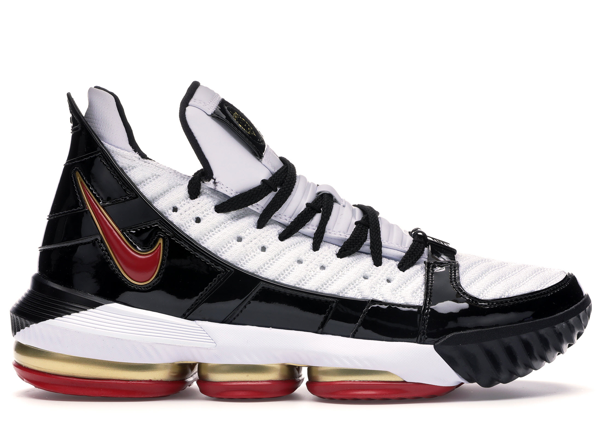 lebron 16 black metallic silver white