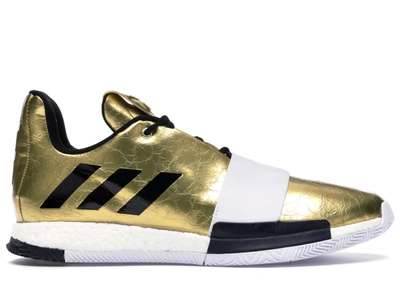 Pre-owned Adidas Originals  Harden Vol. 3 Imma Star In Gold Metallic/footwear White/core Black