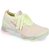 Nike Air Vapormax Flyknit 3 Sneaker In Violet/ Pink/ Silver/ Platinum