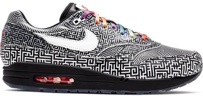 Pre-owned Nike  Air Max 1 Tokyo Maze In White/black-multi-color