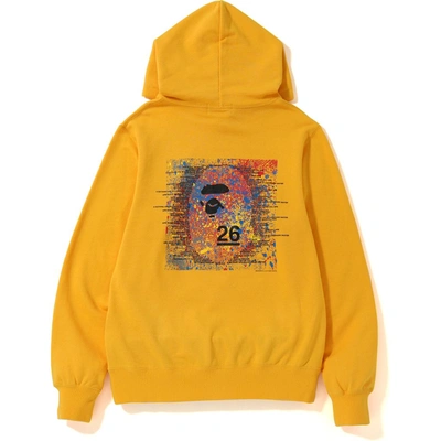 Pre-owned Bape  Nowhere 26th Anniversary Pullover Hoodie Yellow