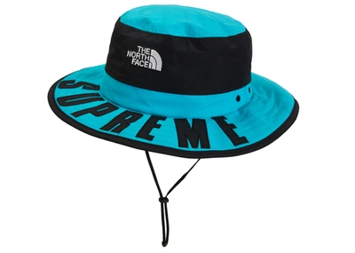 Pre-owned Supreme  The North Face Arc Logo Horizon Breeze Hat Teal