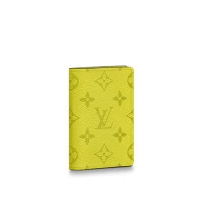 Louis Vuitton 2023 Neon Yellow Blue Pocket Organizer 2LK0301 – Bagriculture
