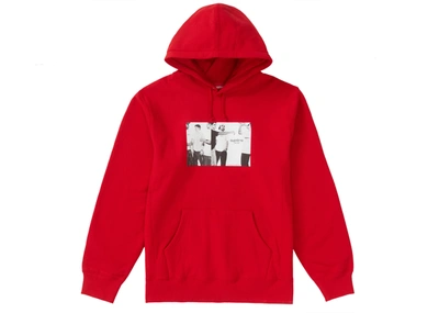 Pre-owned Classic Ad Hooded Sweatshirt Red