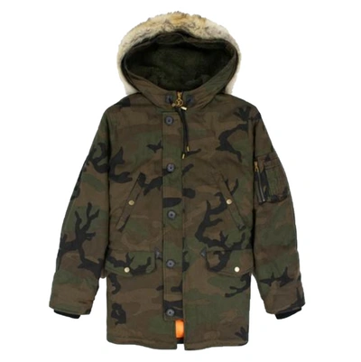 Louis Vuitton Supreme Jacquard Denim N-3B Parka Camo