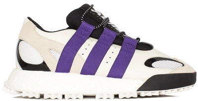 Pre-owned Adidas Originals Aw Wangbody Run Alexander Wang White Purple In  Core White/sharp Purple/clear Brown | ModeSens
