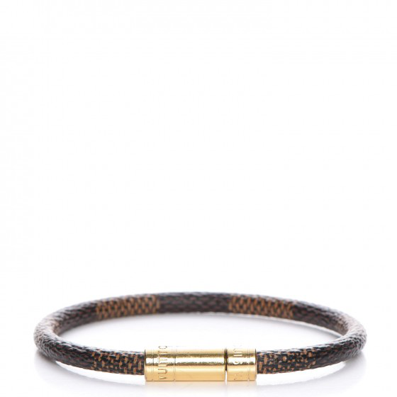 Pre-Owned Louis Vuitton Keep It Bracelet Damier Ebene | ModeSens