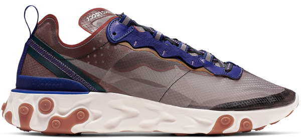 nike element react 87 dusty peach