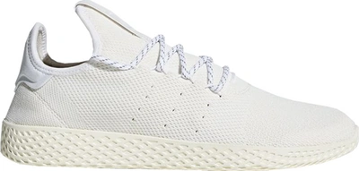 Pre-owned Adidas Originals  Tennis Hu Pharrell Blank Canvas In Cream White/cream White/running White