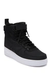 Nike Sf Air Force 1 Mid Sneaker In 006 Black/anthra