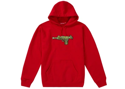 Pre-owned Supreme  Toy Uzi Hooded Sweatshirt Red