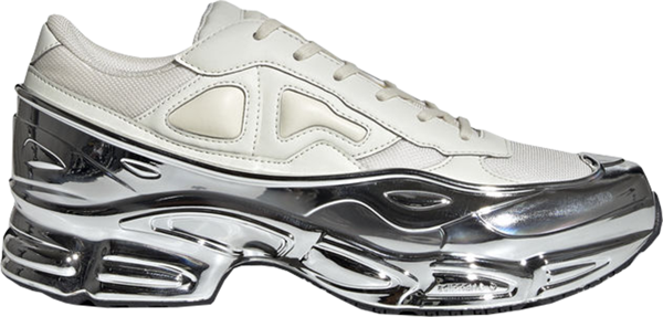 raf simons metallic silver