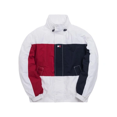 Pre-owned Kith  X Tommy Hilfiger Colorblock Sailing Jacket White