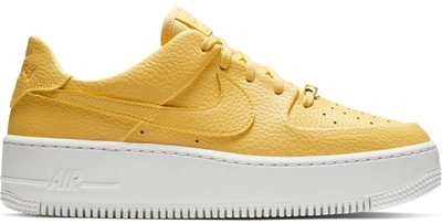 Pre-owned Nike Air Force 1 Sage Low Topaz Gold (women's) In Topaz Gold/white-topaz Gold