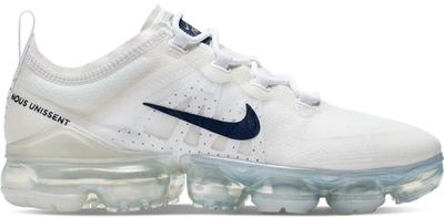 Pre-owned Nike Air Vapormax 2019 Unite Totale (women's) In White/midnight Navy-metallic Red Bronze