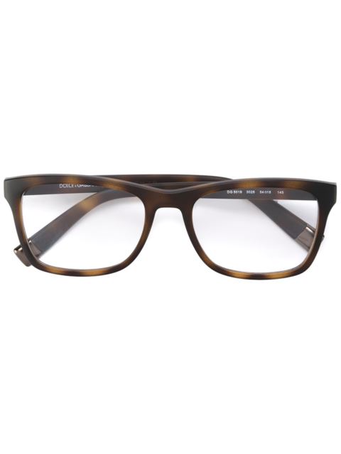 Dolce & Gabbana Square Frame Glasses | ModeSens