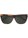 Saint Laurent New Wave 1 Square-frame Sunglasses In Brown