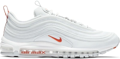 Pre-owned Nike Air Max 97 Pure Platinum Team Orange In Pure Platinum/white-team  Orange | ModeSens