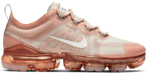 white and rose gold vapormax