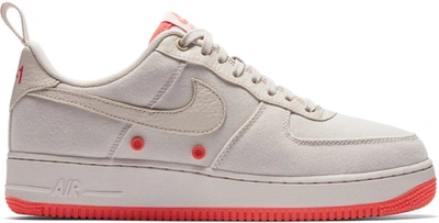 Pre-owned Nike  Air Force 1 Low Canvas Desert Sand In Desert Sand/desert Sand-rush Coral