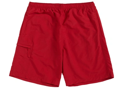Pre-owned Supreme  Nylon Trail Short Red