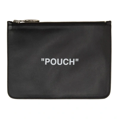 Off-white Black Quote Pouch