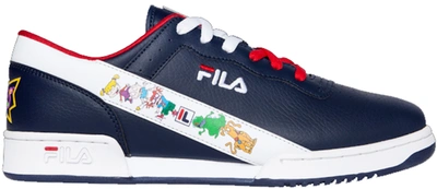 Pre-owned Fila Original Fitness Rugrats In  Navy/white- Red