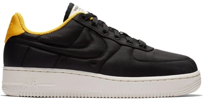 Pre-owned Nike Air Force 1 Lux Black Yellow Ochre (women's) In Black/yellow Ochre-phantom-black