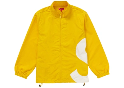 Pre-owned Supreme  S Logo Track Jacket Yellow