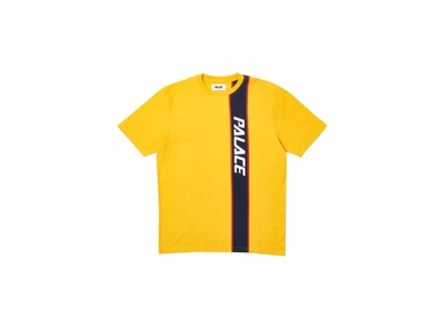 Pre-owned Palace  Engin T-shirt Yellow