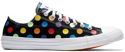 Pre-owned Converse Chuck Taylor All Star Ox Miley Cyrus Pride (2018) (women's) In Black