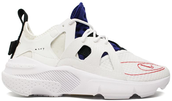 Pre-owned Nike Huarache Type Usa In Summit White/university Red-deep Royal  Blue-white-black-team Gold | ModeSens