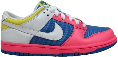 Pre-owned Nike Dunk Low Light Lava/white-light Blueberry (women's)
