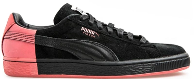 Pre-owned Puma Suede Staple Pigeon In Black/peach | ModeSens