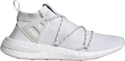Pre-owned Adidas Originals Adidas Arkyn Knit Crystal White Clear Pink (women's) In Crystal White/cloud White/clear Pink
