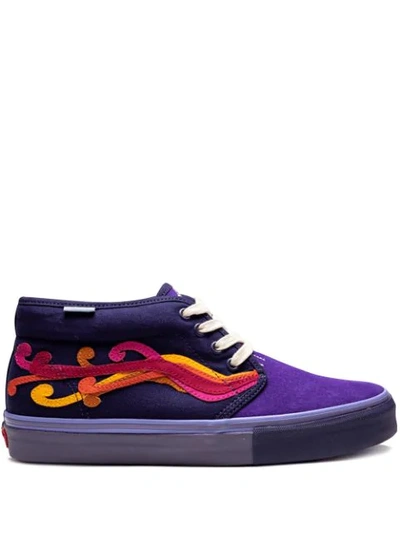 Vans Chukka Lx Sneakers In Purple