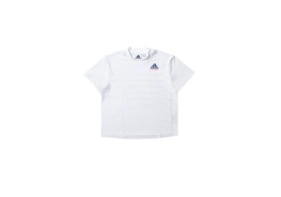 Pre-owned Palace Adidas Ladies On Court Jacquard Tee White | ModeSens